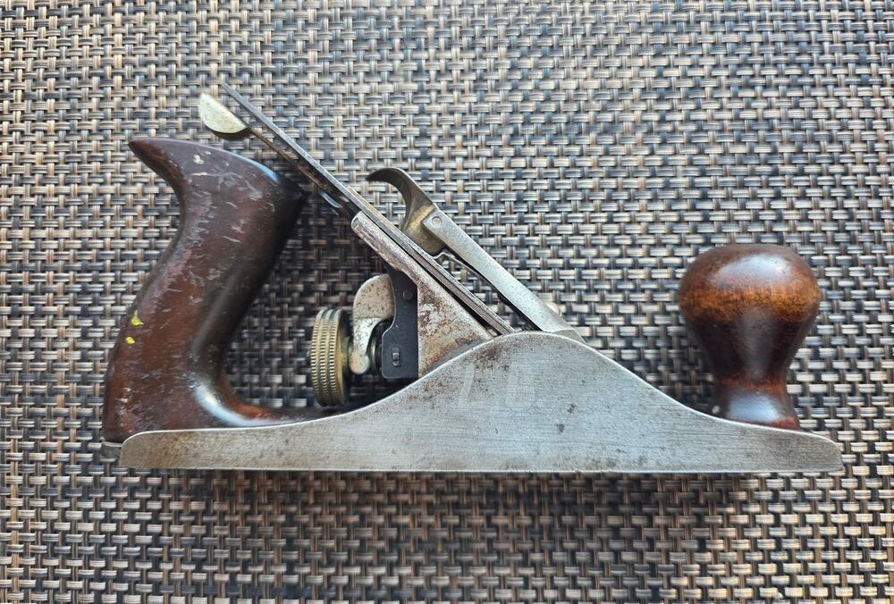 Vintage Fulton 9.5 Inch Plane 2.8 Inch Wide- In Original Good condition